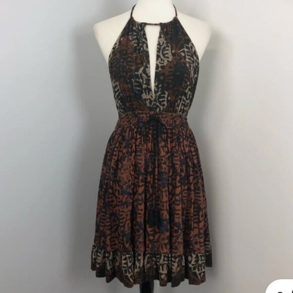 Free People Beach Day Mini Dress In Black - Picture 4 of 4